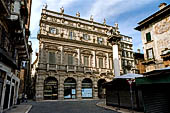 Verona - Palazzo Maffei a Piazza delle Erbe. 